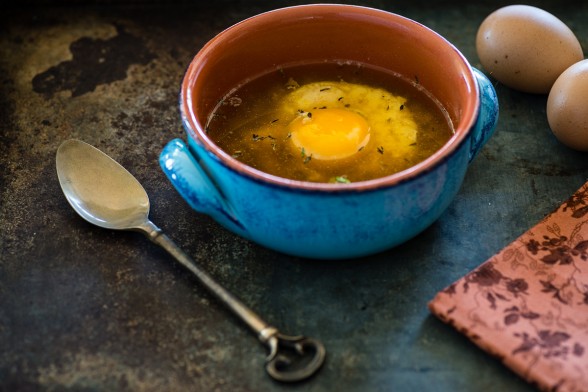 Eggs Your Way Soup